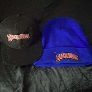 Backwoods beanie and cap